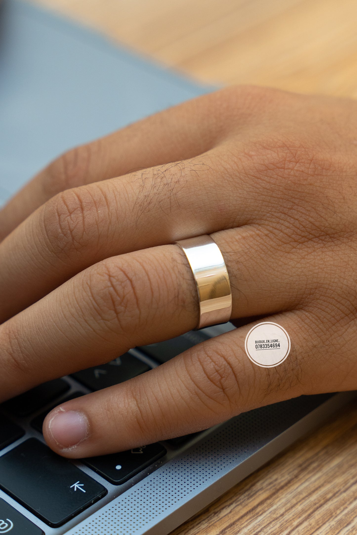 Bague luxe simple