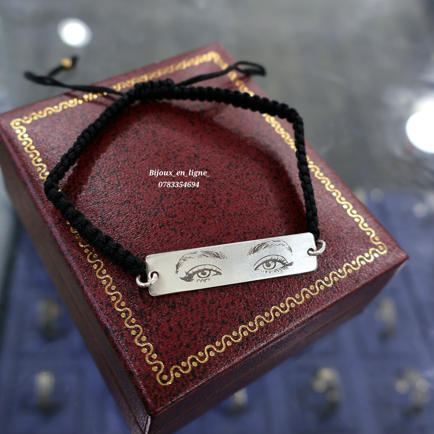 Bracelet argent personnalisée