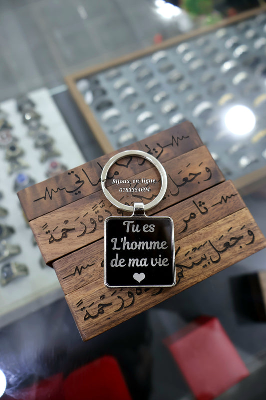 Porte-clé en acier 1