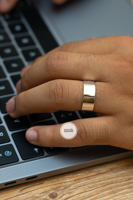 Bague luxe simple