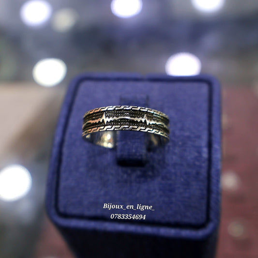 Bague battement noir 2