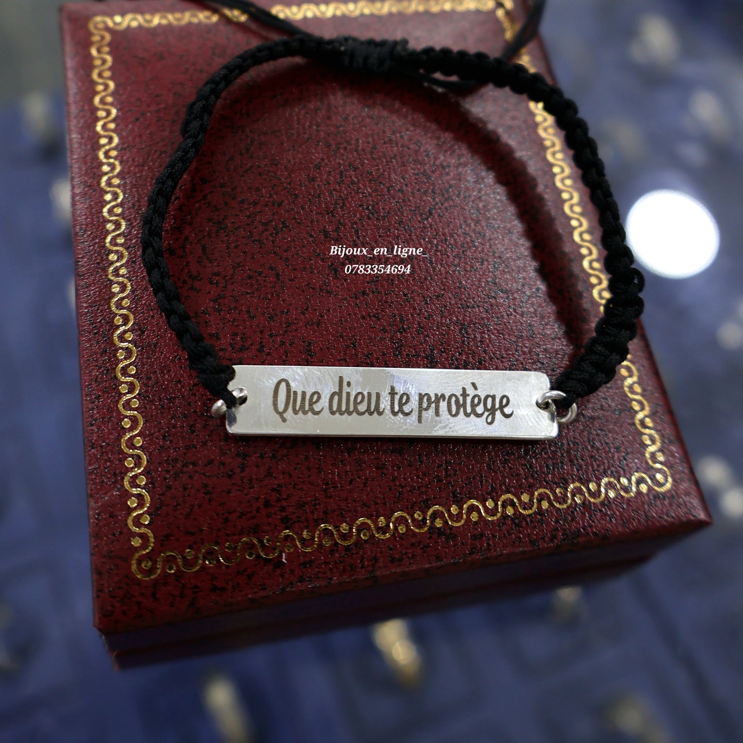 Bracelet argent personnalisée